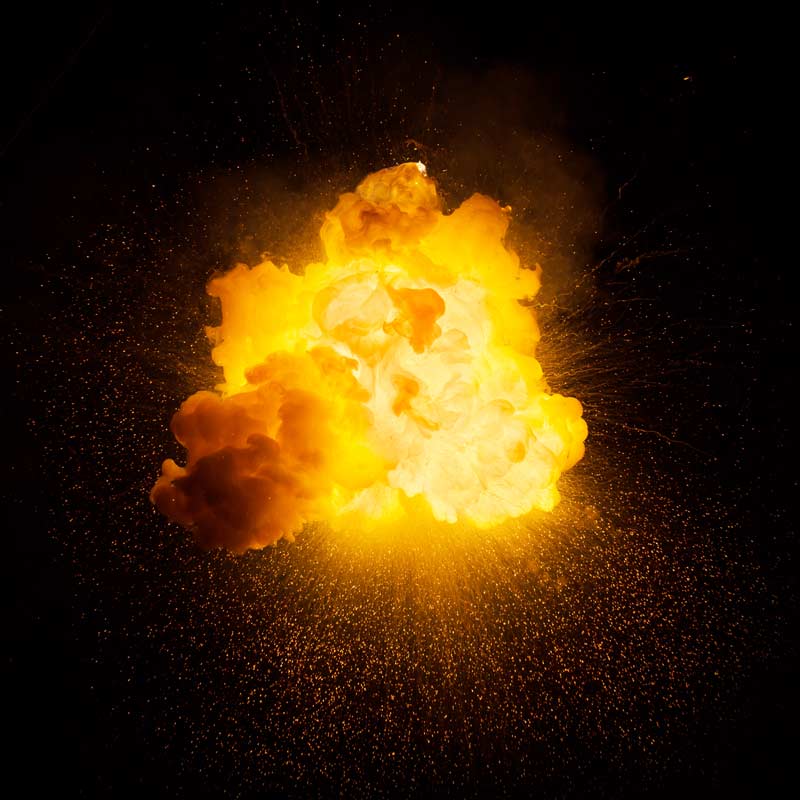 Image of an explosion
