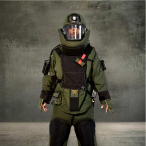 Image of an EOD suit